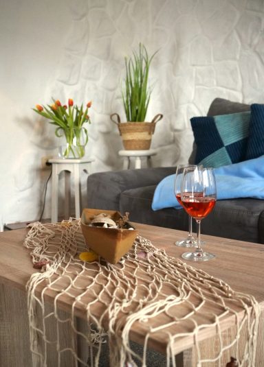 Nahaufnahme Wohnzimmertisch