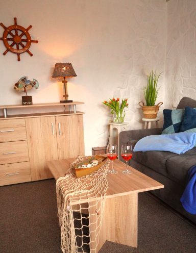 Wohnzimmer mit Couch