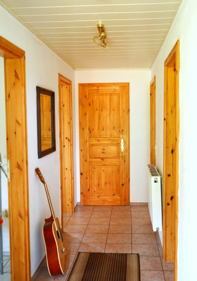 Hausflur des Ferienhauses Waldidyll Hausflur des Ferienhauses Waldidyll